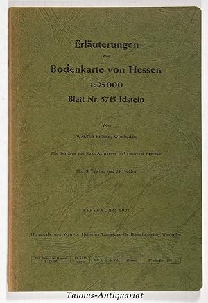 Erläuterungen zur Bodenkarte von Hessen 1:25000. Blatt Nr. 5715 Idstein.