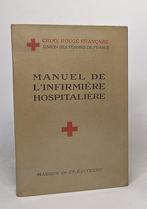 Bild des Verkufers fr Manuel de l'infirmire hospitalire zum Verkauf von crealivres