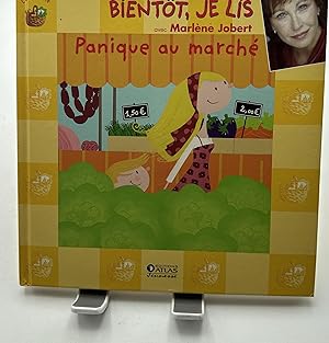 Seller image for Panique au march ,Bientot je lis avec Marlne Jobert (livre+cd) for sale by Lioudalivre