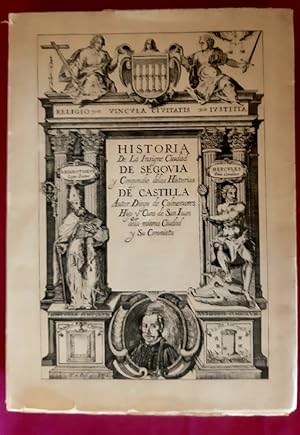 Image du vendeur pour Historia de la insigne ciudad de Segovia y compendio de las historias de Castilla tomo I mis en vente par Librera Pramo