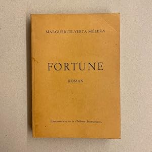 Image du vendeur pour Fortune. Roman. mis en vente par Le Cabinet d'Amateur