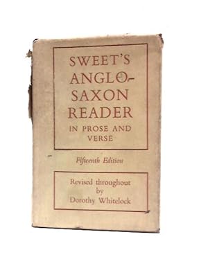Bild des Verkufers fr Sweet's Anglo-saxon Reader In Prose And Verse zum Verkauf von World of Rare Books