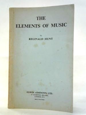 Bild des Verkufers fr The Elements Of Music zum Verkauf von World of Rare Books