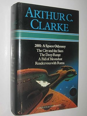 Seller image for 2001: A Space Odyssey + The City and the Stars + The Deep Range + A Fall of Moondust + Rendezvous With Rama for sale by Manyhills Books