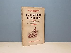 Seller image for La traverse du Sahara seul en vlomoteur par le garde rpublicain Douard for sale by Aux ftiches