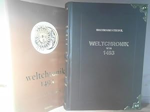 Weltchronik von 1493. La chronique universelle de nuremberg. L'edition de 1493, coloriee et comme...