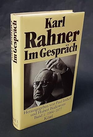 Bild des Verkufers fr Karl Rahner im Gesprch. Band 1: 1964-1977 zum Verkauf von Antiquariat Dennis R. Plummer