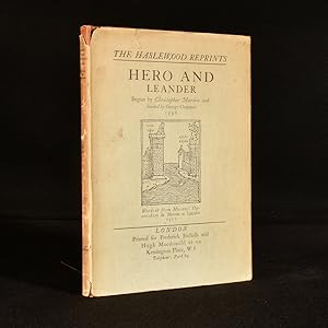 Imagen del vendedor de Hero and Leander 1598 a la venta por Rooke Books PBFA