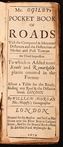Mr. Ogilby's Pocket Book of Roads With the Computed & Measured Distances and the Distinction of M...