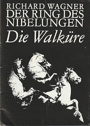 Image du vendeur pour Programmheft Richard Wagner DIE WALKRE Premiere 9. Februar 1974 Spielzeit 1973 / 74 Heft 16 mis en vente par Programmhefte24 Schauspiel und Musiktheater der letzten 150 Jahre