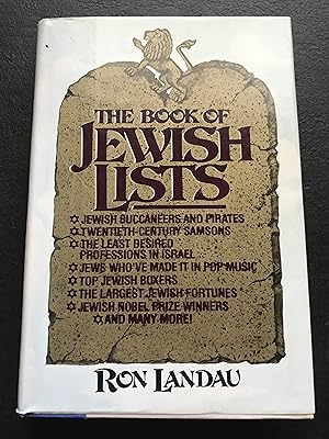 The Book of Jewish Lists