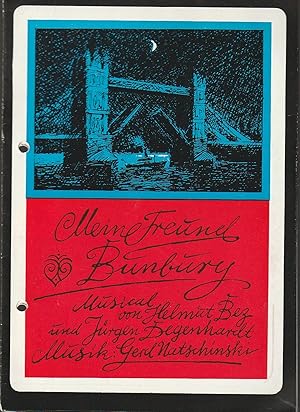 Seller image for Programmheft Gerd Natschinsky MEIN FREUND BUNBURY Premiere 14. Januar 1984 Spielzeit 1984 Heft 1 for sale by Programmhefte24 Schauspiel und Musiktheater der letzten 150 Jahre