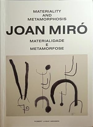 Bild des Verkufers fr JOAN MIR: MATERIALITY AND METAMORPHOSIS, MATERIALIDADE E METAMORFOSE. zum Verkauf von Livraria Castro e Silva