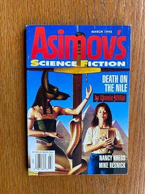 Bild des Verkufers fr Asimov's Science Fiction March 1993 zum Verkauf von Scene of the Crime, ABAC, IOBA