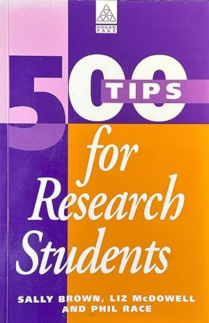 Seller image for 500 Tips for Research Students for sale by Dr.Bookman - Books Packaged in Cardboard