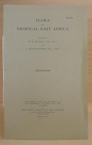Bild des Verkufers fr Flora Of Tropical East Africa - Trapaceae zum Verkauf von Eastleach Books