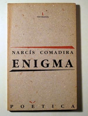 Imagen del vendedor de ENIGMA - Barcelona 1985 - 1 edici a la venta por Llibres del Mirall