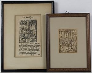 Seller image for Der Krschner". Berufsdarstellung. Holzschnitt aus: "Eygentliche Beschreibung aller Stnde auff Erden", Frankfurt am Main, 1568. for sale by Schsisches Auktionshaus & Antiquariat