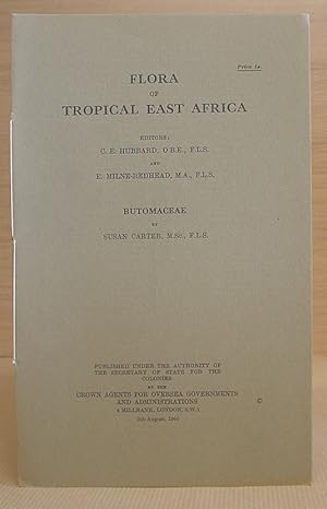 Bild des Verkufers fr Flora Of Tropical East Africa - Butomaceae zum Verkauf von Eastleach Books