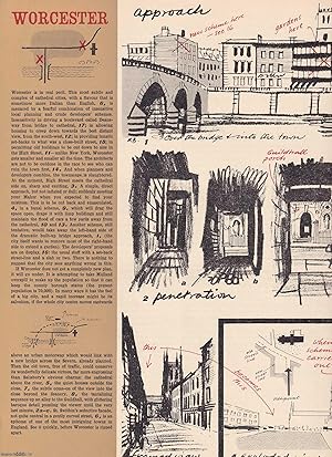 Seller image for Cathedral Cities, by Ian Nairn & Kenneth Browne. This is an original article from The Architectural Review, 1963. for sale by Cosmo Books