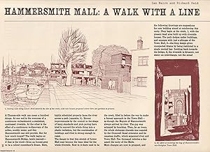 Image du vendeur pour Hammersmith Mall: A Walk with a Line. This is an original article from The Architectural Review, 1964. mis en vente par Cosmo Books