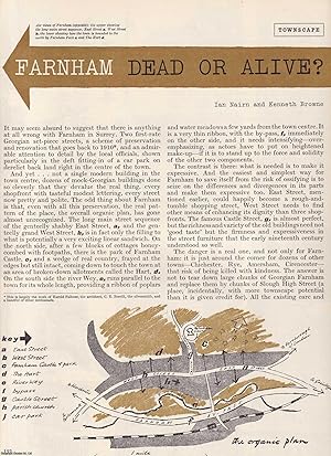 Seller image for Farnham, Surrey. Dead or Alive ? This is an original article from The Architectural Review, 1961. for sale by Cosmo Books