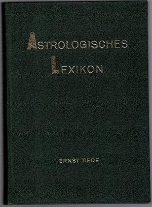 Imagen del vendedor de Astrologisches Lexikon. a la venta por Antiquariat Fluck