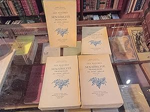 Image du vendeur pour Les Matres de la sensibilit franaise au XVIIIe sicle (1715-1789) mis en vente par Librairie FAUGUET