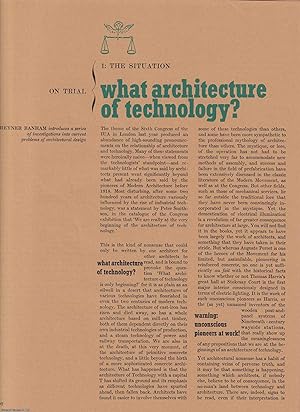 Seller image for Investigations into the current problems of architectural design. A complete series of 6 original articles from The Architectural Review, 1962. for sale by Cosmo Books