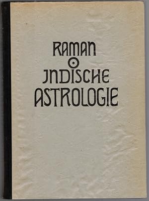 Bild des Verkufers fr Hindu Astrologie [Einbandtitel abweichend: Indische Astrologie]. zum Verkauf von Antiquariat Fluck