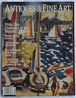 Immagine del venditore per Antiques & Fine Art February 1988 Volume V Number 2 venduto da Argyl Houser, Bookseller