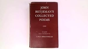 Bild des Verkufers fr John Betjeman's Collected Poems zum Verkauf von Goldstone Rare Books