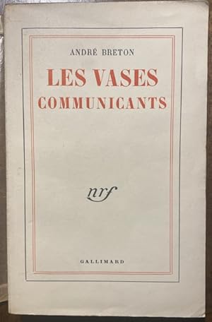Seller image for Les Vases Communicants for sale by Largine