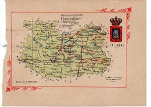 LAMINA V31882: Mapa de la Provincia de Ciudad Real