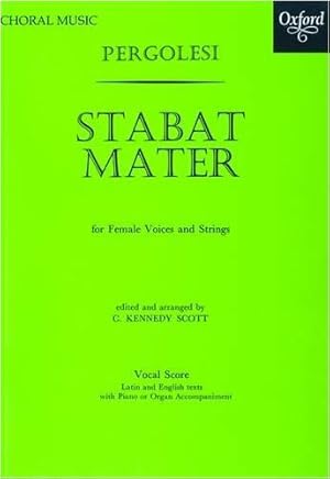 Bild des Verkufers fr Stabat Mater: Vocal score zum Verkauf von WeBuyBooks