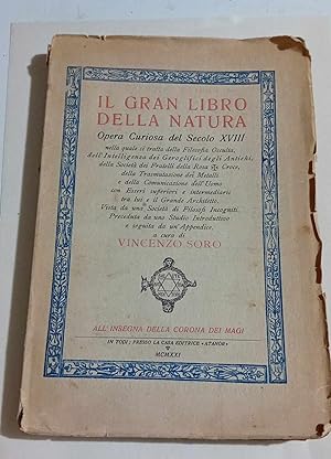 Imagen del vendedor de Il gran libro della natura. Opera curiosa del secolo XVIII. RARO a la venta por PAOLA BEVINI