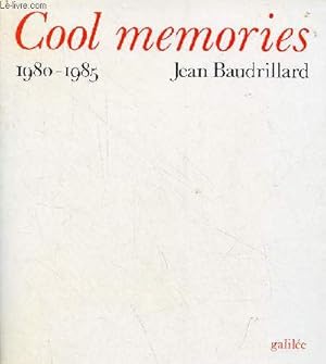 Image du vendeur pour Cool Memories 1980-1985 - Collection dbats. mis en vente par Le-Livre