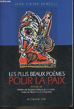 Bild des Verkufers fr Les plus beaux pomes pour la paix - Anthologie - Collection espaces. zum Verkauf von Le-Livre