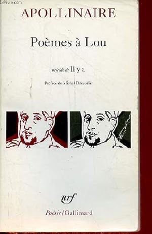 Seller image for Pomes  Lou prcd de Il y a - Collection posie n44. for sale by Le-Livre