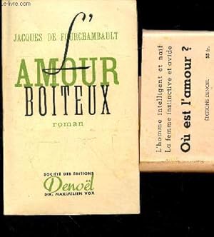 Seller image for L'Amour boiteux - roman for sale by Le-Livre