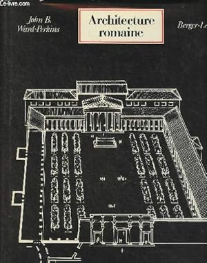 Image du vendeur pour Architecture romaine mis en vente par Le-Livre