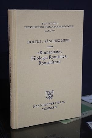 Immagine del venditore per "Romanitas", Filologa Romnica, Romanstica.- Holtus/Snchez Miret. venduto da MUNDUS LIBRI- ANA FORTES