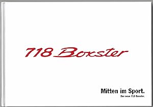 718 Boxster Mitten im Sport: Der neue 718 Boxster