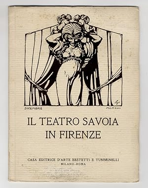 Bild des Verkufers fr Il teatro Savoia in Firenze. zum Verkauf von Libreria Oreste Gozzini snc