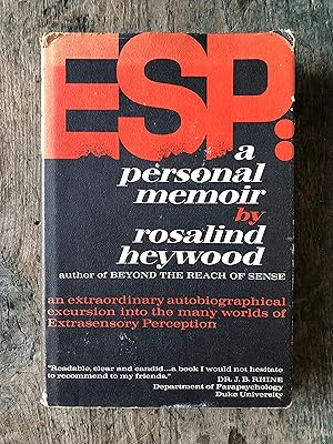 Seller image for ESP: A Personal Memoir by Rosalind Heywood for sale by Under the Covers Antique Books