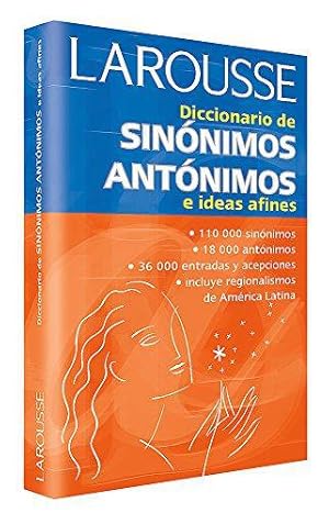 Bild des Verkufers fr Diccionario De Sinonimos, Antonimos E Ideas Afines/Dictionary of Synonyms, Antonyms, and Related Ideas zum Verkauf von WeBuyBooks