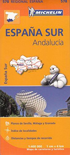 Seller image for Andalucia - Michelin Regional Map 578: Map (Michelin Regional Maps, 578) for sale by WeBuyBooks