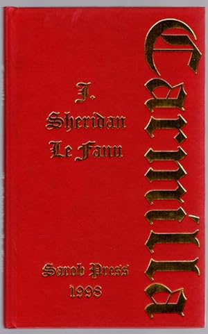 Seller image for Carmilla by J. Sheridan Le Fanu (Limited Numbered Edition) for sale by Heartwood Books and Art