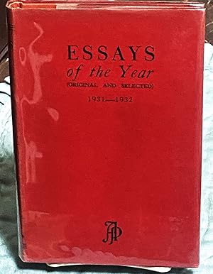 Image du vendeur pour Essays of the Year (Original and Selected) 1931-1932 mis en vente par My Book Heaven