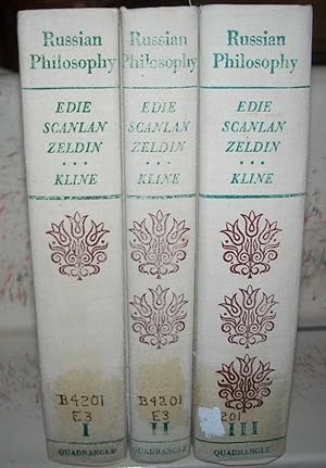 Seller image for Russian Philosophy in Three Volumes for sale by Easy Chair Books